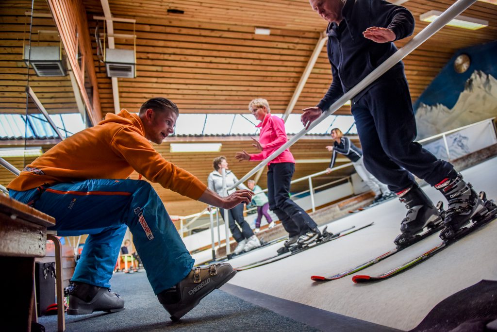 Indoor skiles in Den Haag