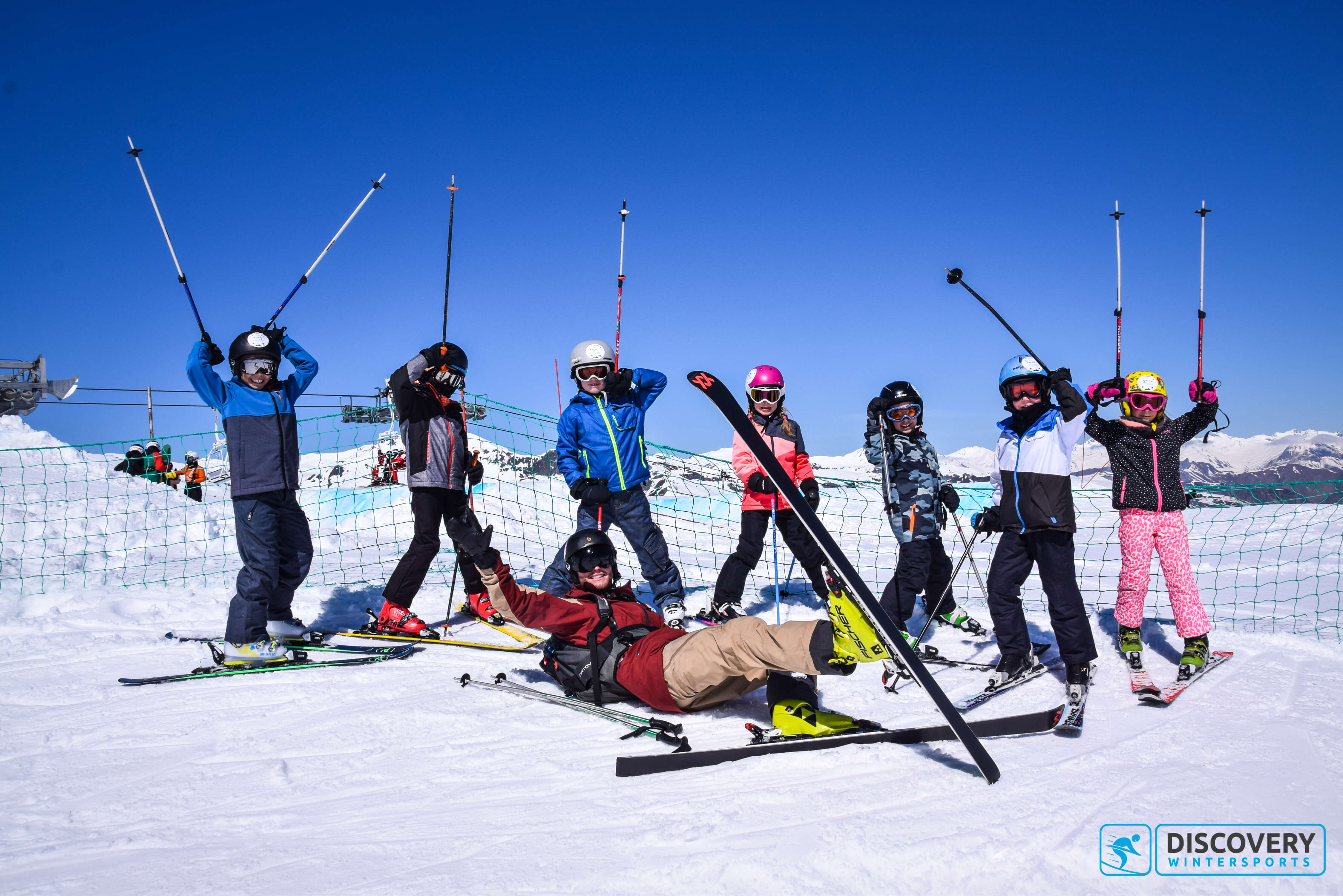 Groep in Val Thorens